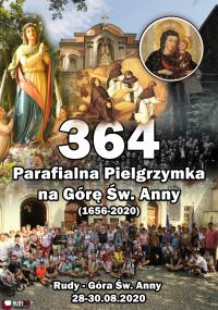 364. Parafialna piesza pielgrzymka na Górę Świętej Anny (wideo)